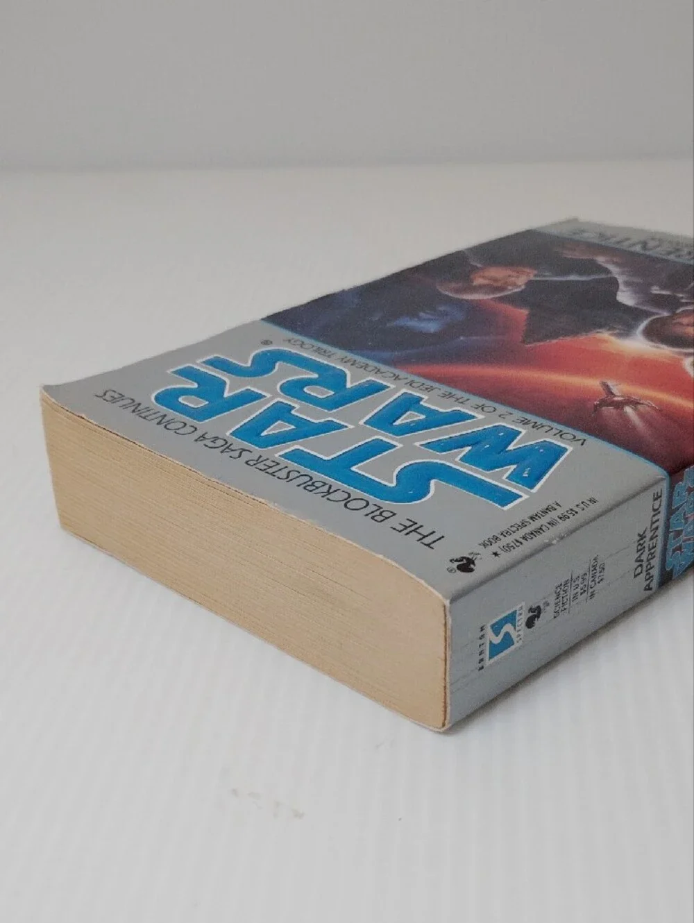8 For $8 Star Wars: Dark Apprentice by Kevin J. Anderson - Silver/Blue Cover
